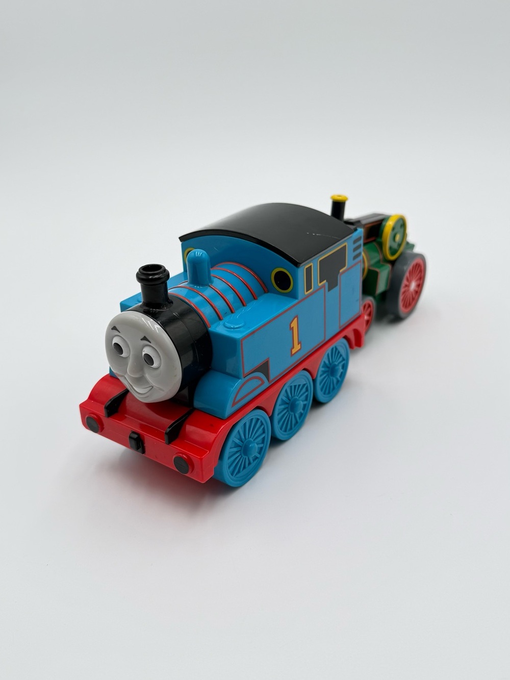 Vintage 2004 TOMY Thomas & Friends Thomas & Trevor Pull String Toy Works